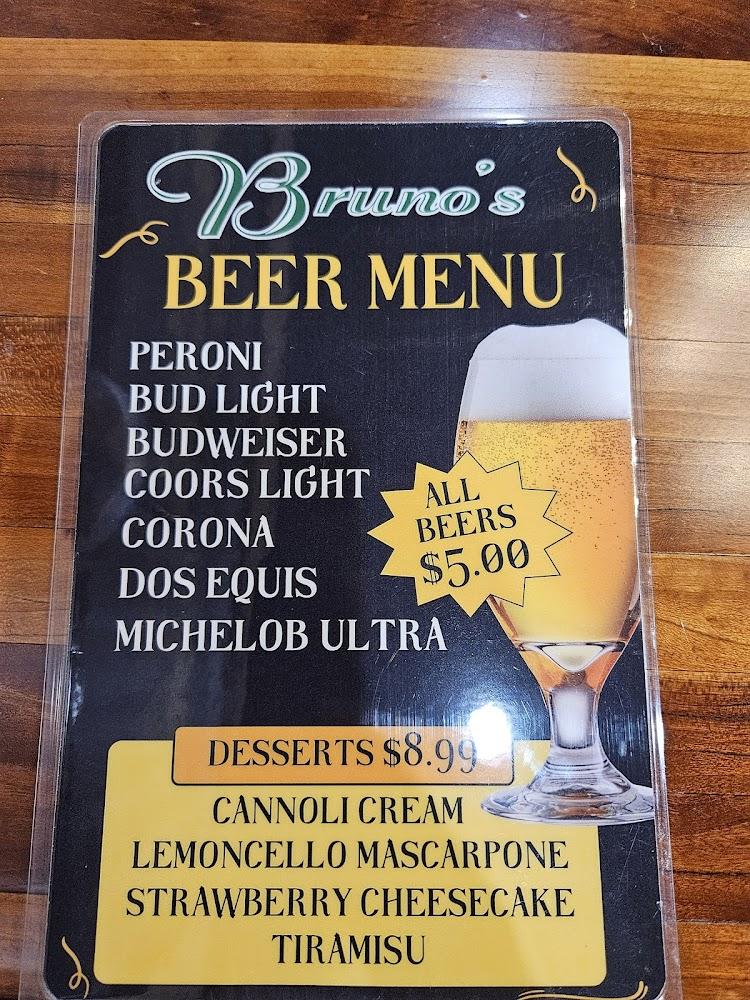 Bruno’s Italian Ristorante Menu image 3